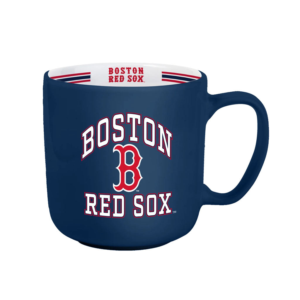 MLB Boston Red Sox Logo Brands 15oz Stripe Mug