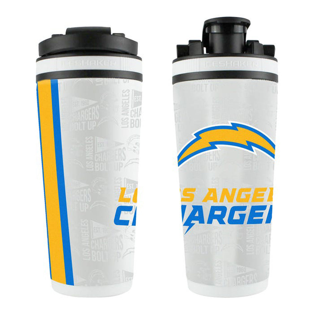 NFL Los Angeles Chargers WinCraft 26oz Elements Ice Shaker - White