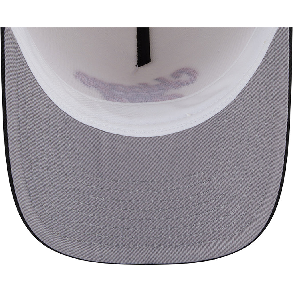 NBA Chicago Bulls New Era Chainstitch Two-Tone 9FIFTY A-Frame Snapback Hat - Cream