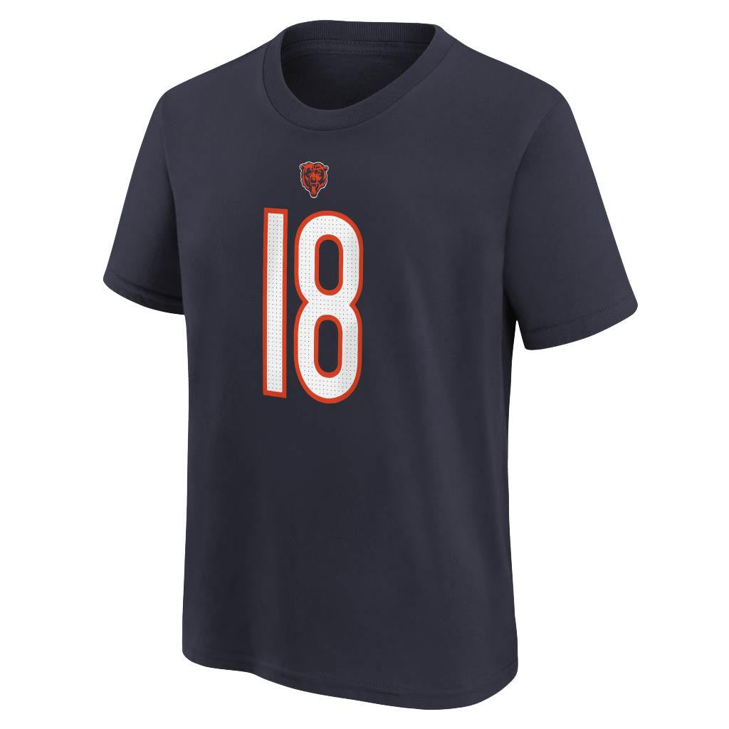 NFL Chicago Bears Caleb Williams Youth Nike Name & Number T-Shirt - Navy