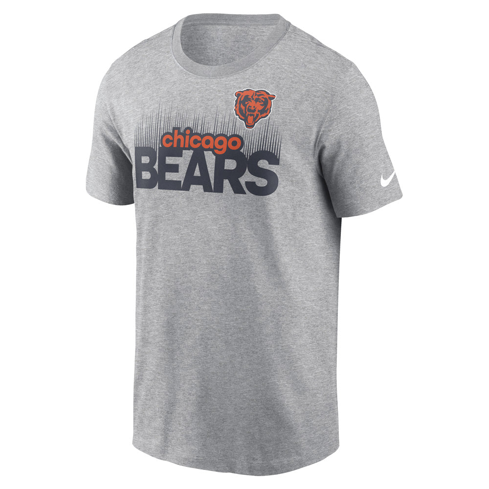 NFL Chicago Bears Nike Local Essential T-Shirt - Heather Gray