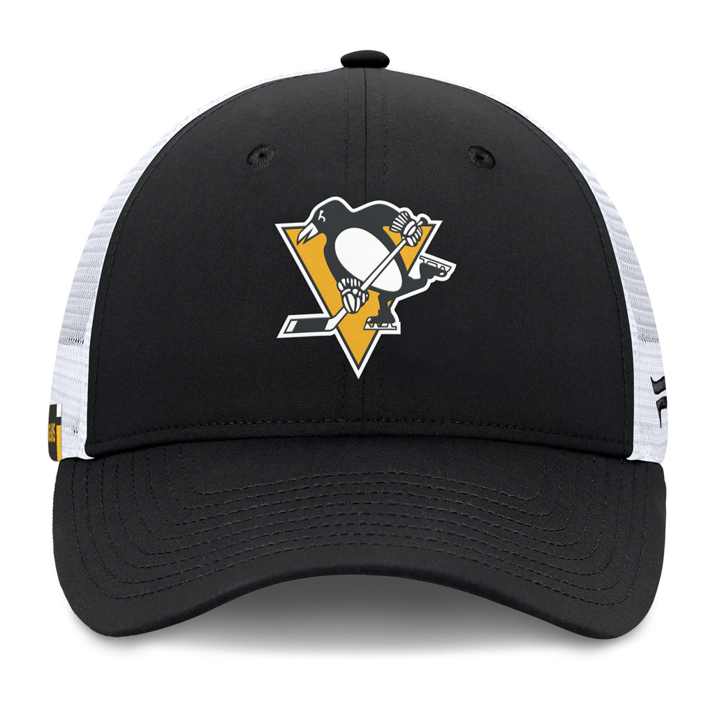 NHL Pittsburgh Penguins Fanatics Authentic Pro Tucker Snapack Hat