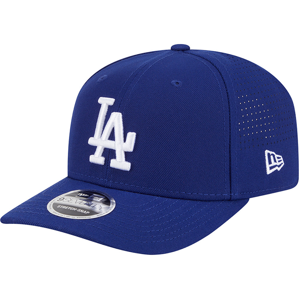NFL Los Angeles Dodgers New Era Performance 9SEVENTY Stretch-Snapback Hat - Blue