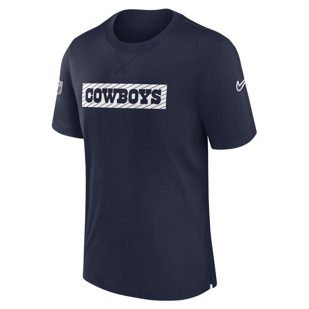 NFL Dallas Cowboys Nike Sideline Player Performance T-Shirt - Navy