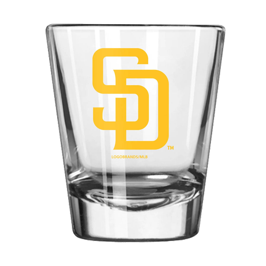MLB San Diego Padres Logo Brands Game Day 2oz Shot Glass