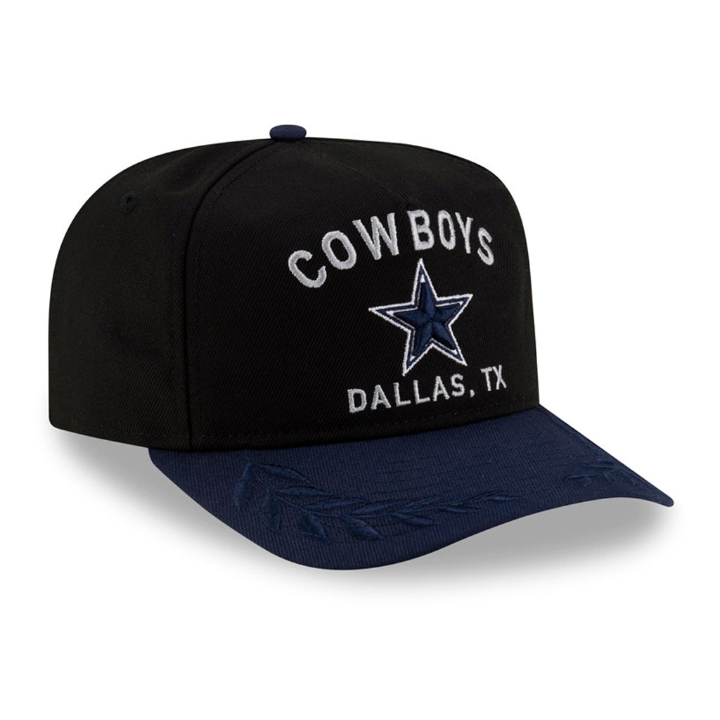 NFL Dallas Cowboys New Era 2025 Draft 9FIFTY A-Frame Hat - Black