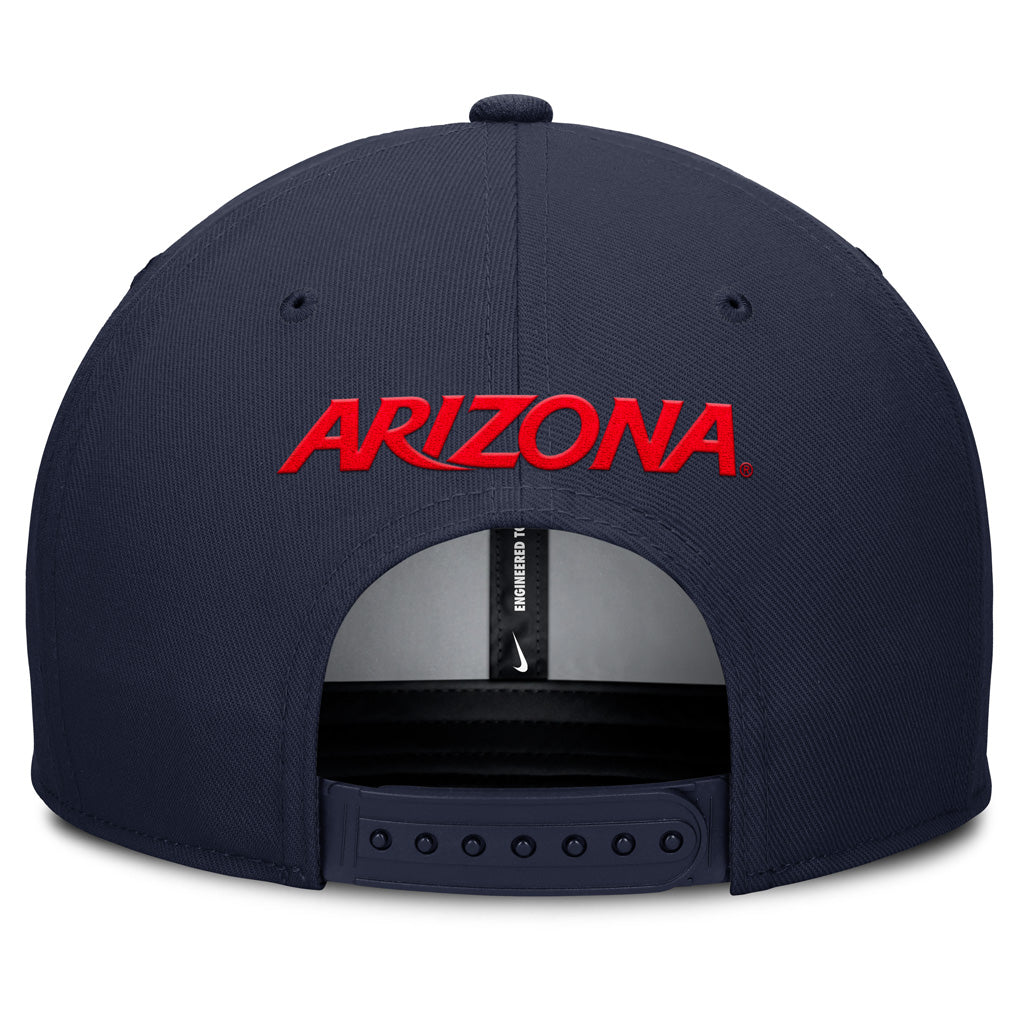 NCAA Arizona Wildcats Nike Tonal Primary Logo Snapback Hat - Navy