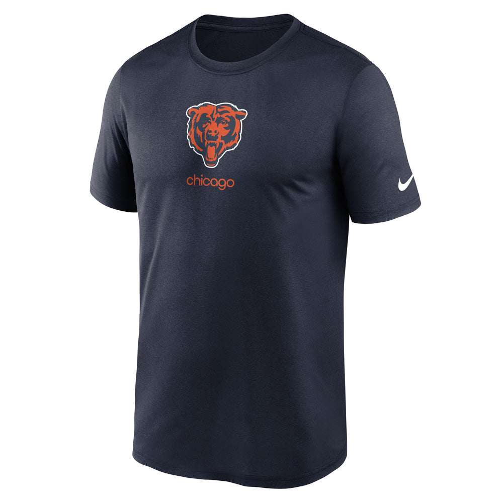 NFL Chicago Bears Nike Sign Legend T-Shirt - Navy
