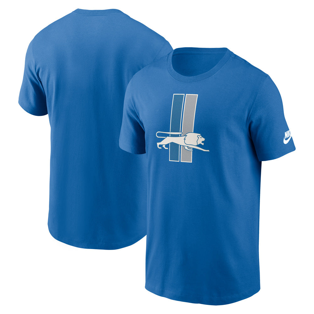 NFL Detroit Lions Nike Rewind Essential T-Shirt - Blue