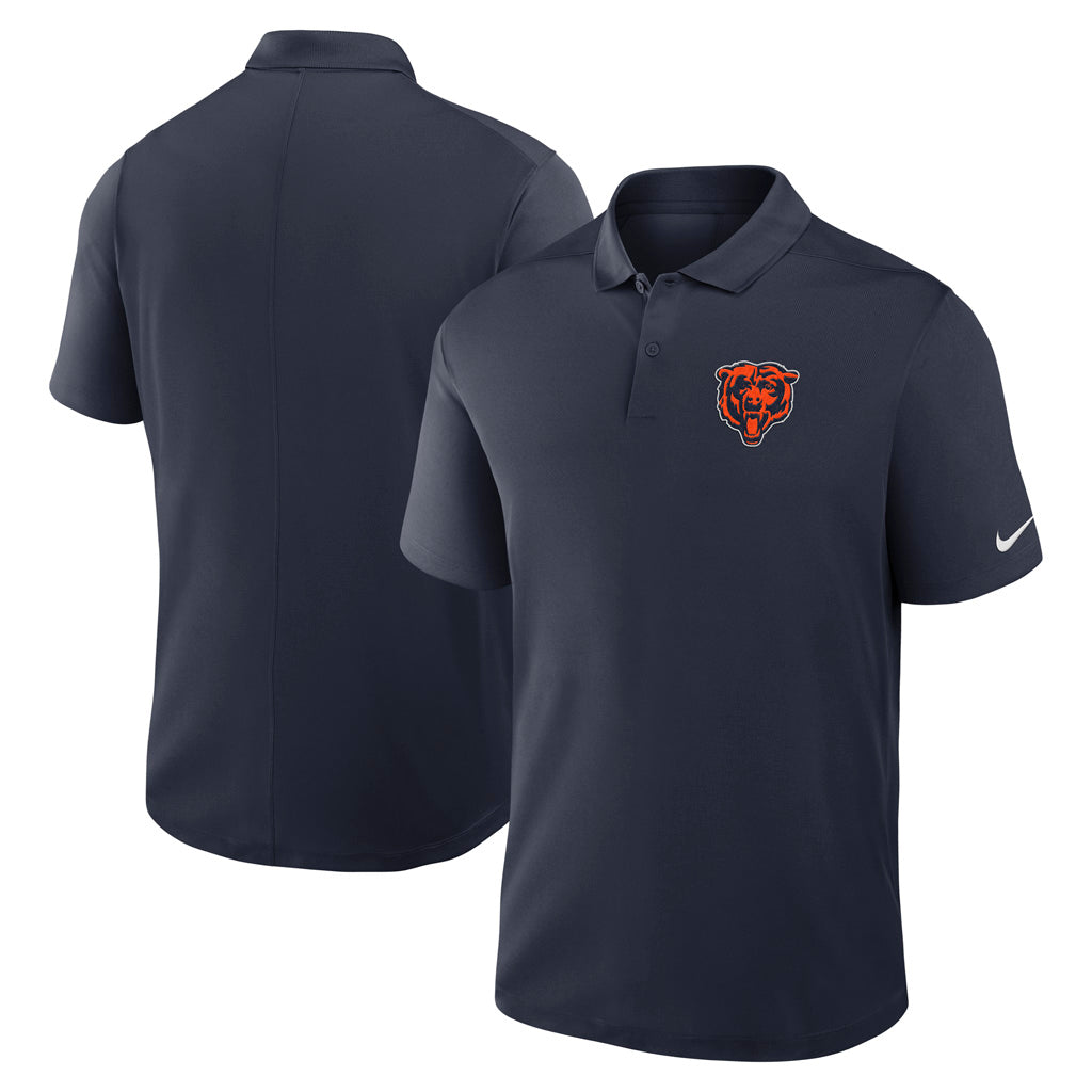 NFL Chicago Bears Nike 2025 Victory Polo - Navy