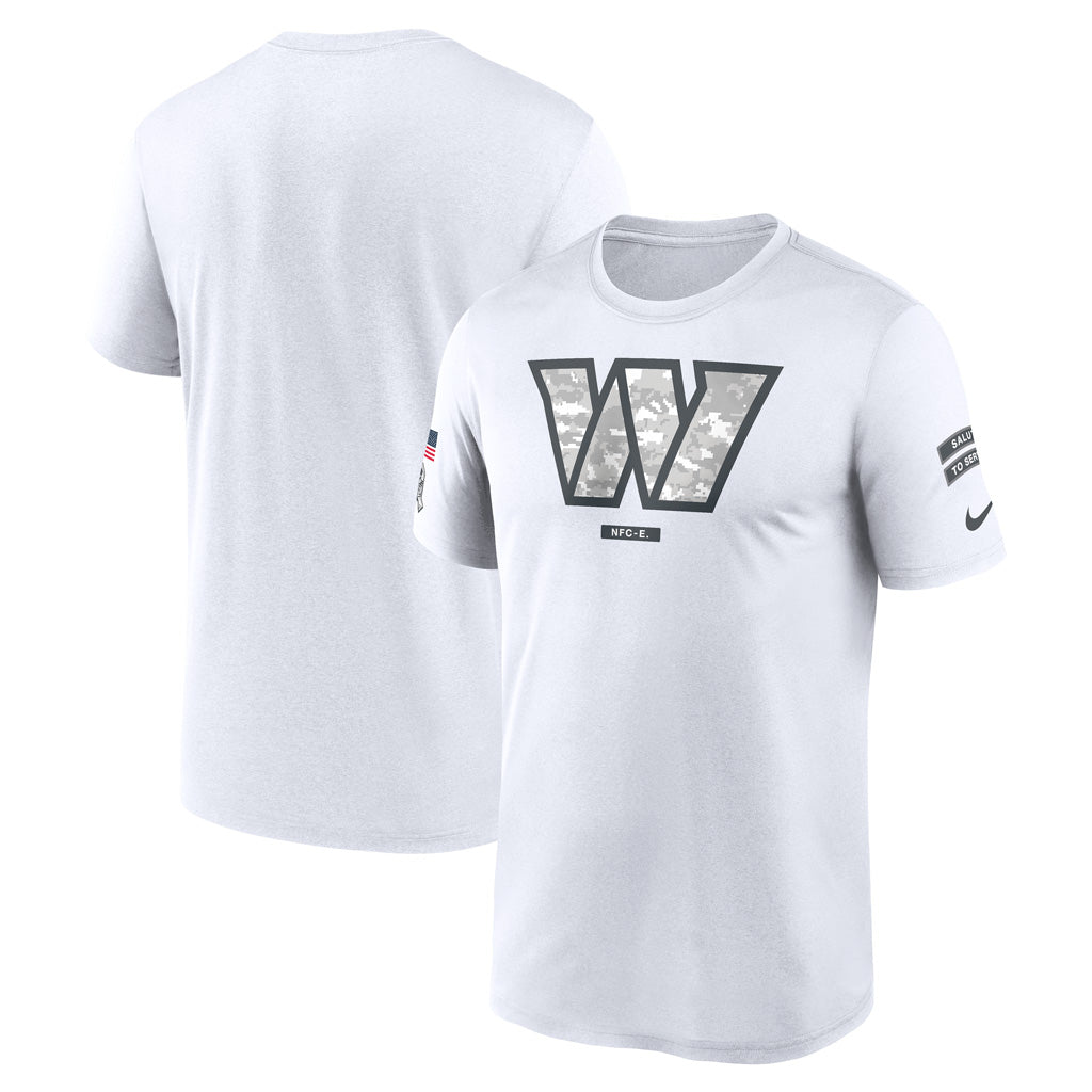NFL Washington Commanders Nike 2024 Salute to Service Legend T-Shirt - White