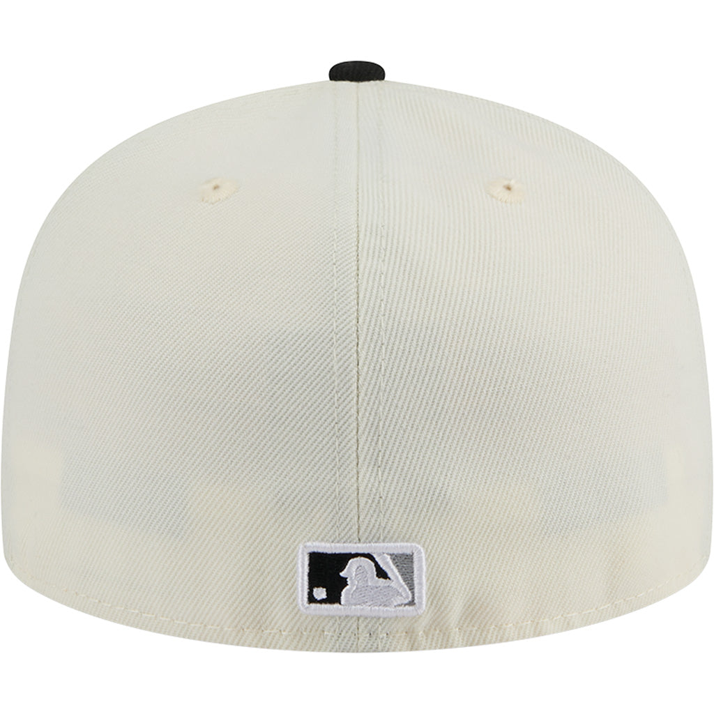 MLB Chicago White Sox New Era Two-Tone Chrome OTC 59FIFTY Fitted Hat - Chrome