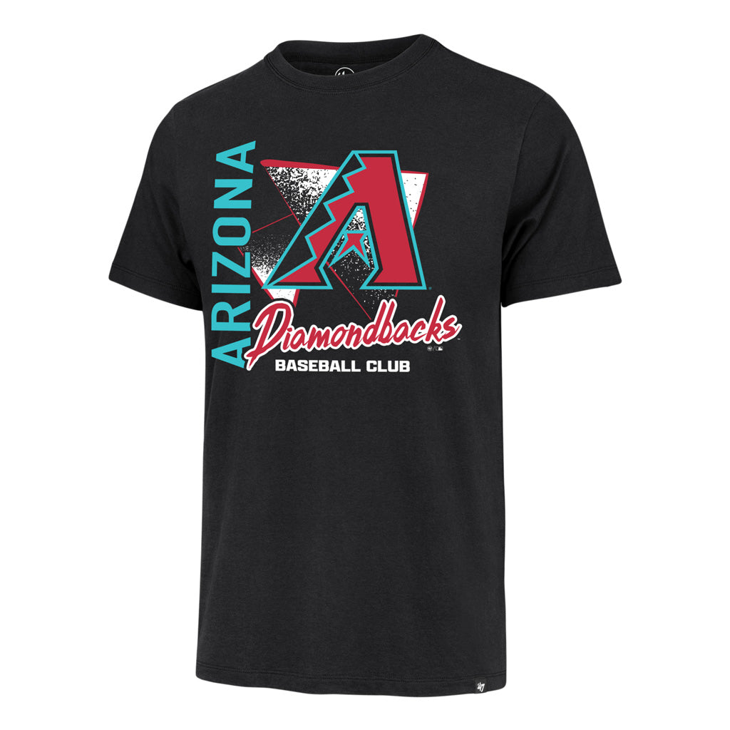 MLB Arizona Diamondbacks '47 Side Arm Franklin T-Shirt - Black