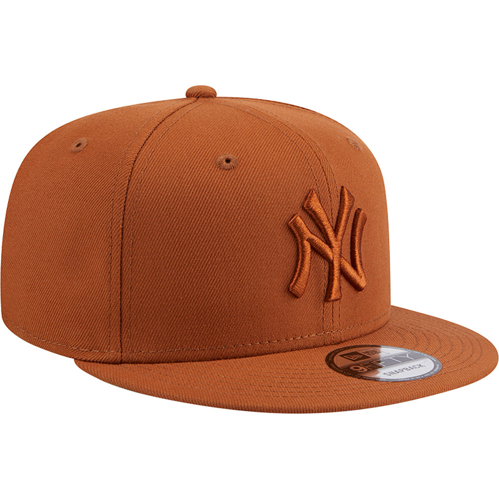 MLB New York Yankees New Era Earthly Brown 9FIFTY Snapback Hat - Brown