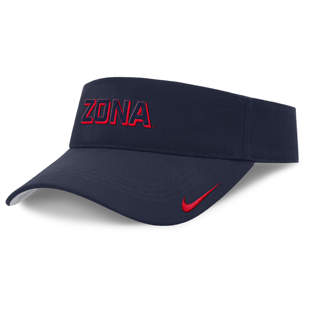 NCAA Arizona Wildcats Nike Ace Practice Visor Hat - Navy