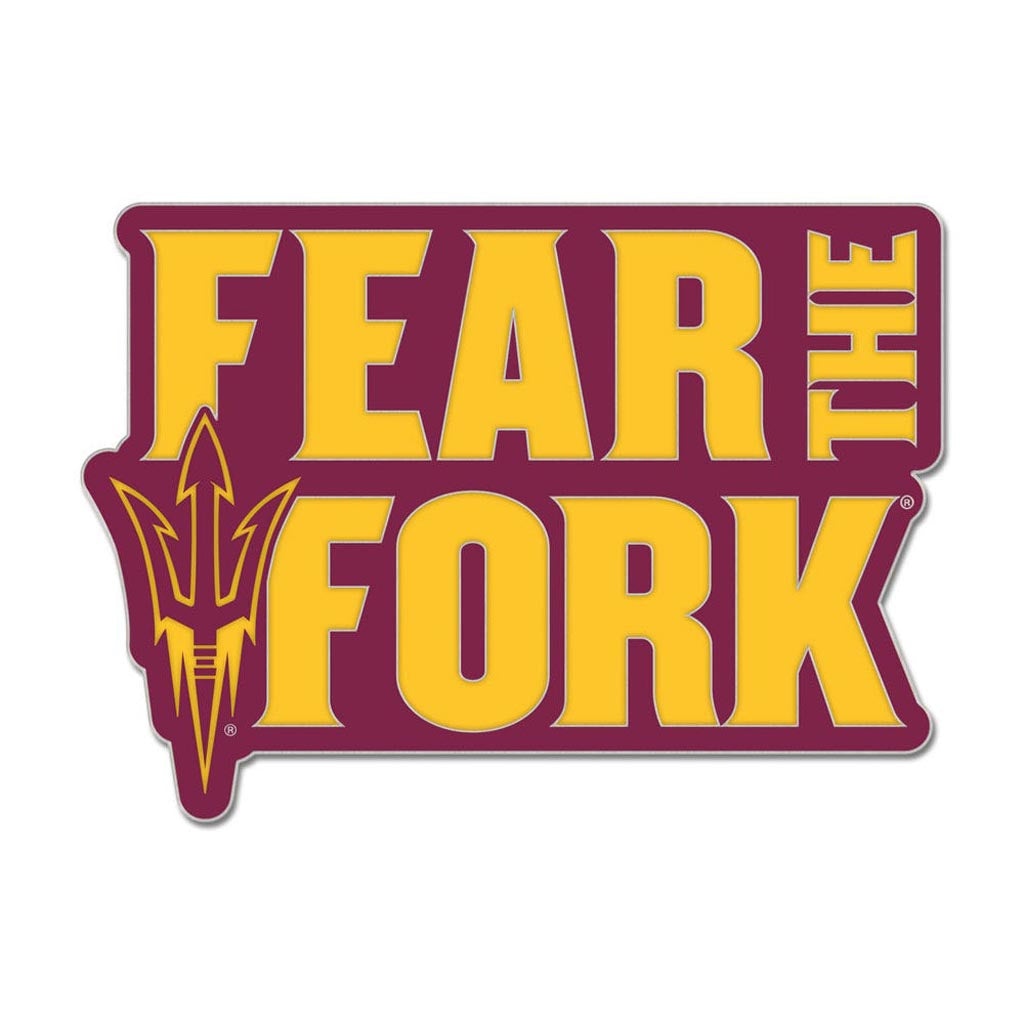 NCAA Arizona State Sun Devils WinCraft Fear the Fork Collector Pin - Gold