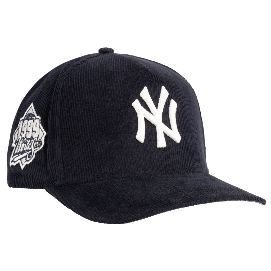 MLB New York Yankees New Era Corduroy 9FIFTY A-Frame Snapback Hat - Navy
