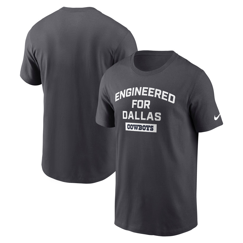 NFL Dallas Cowboys Nike Team City Essential T-Shirt - Charcoal