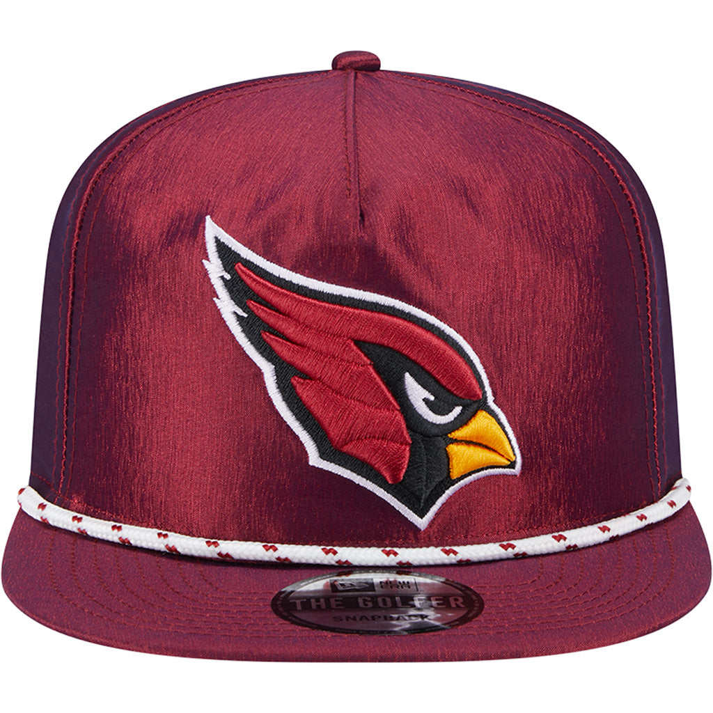 NFL Arizona Cardinals New Era Team Rope Golfer 9FIFTY Hat - Red