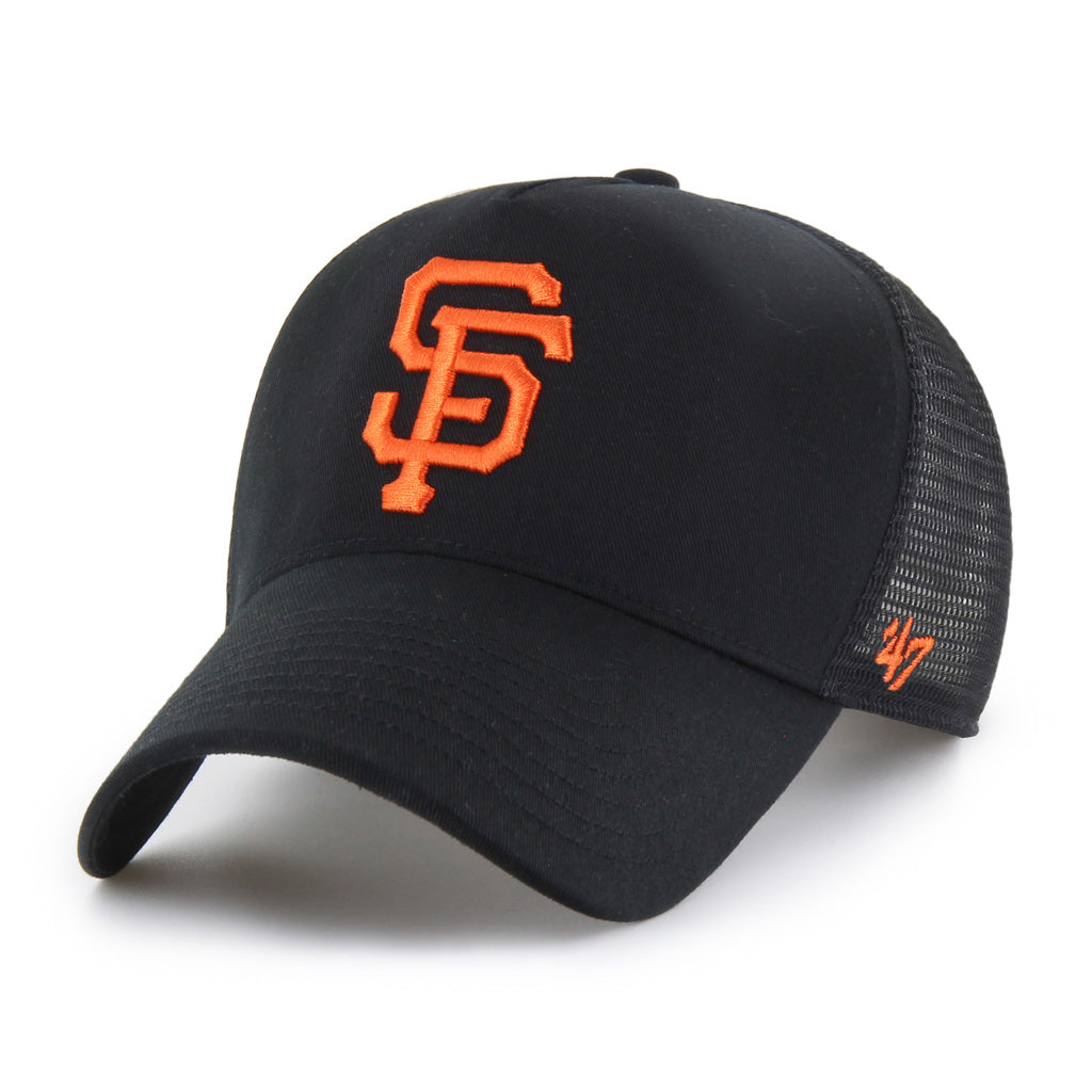 MLB San Francisco Giants '47 Ballpark Offside Snapback Trucker Hat - Black