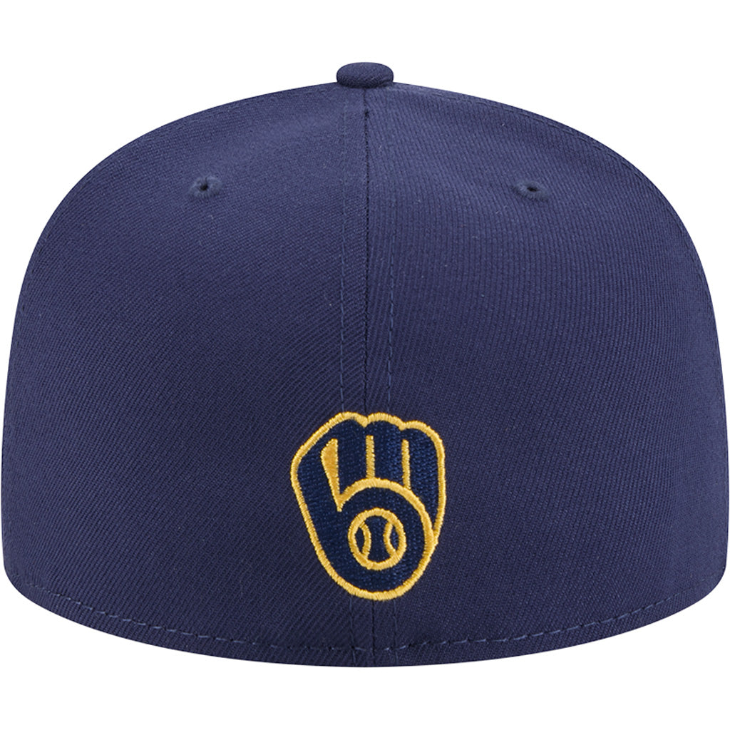 MLB Milwaukee Brewers New Era City Connect Fan Pack 59FIFTY Fitted Hat - Blue
