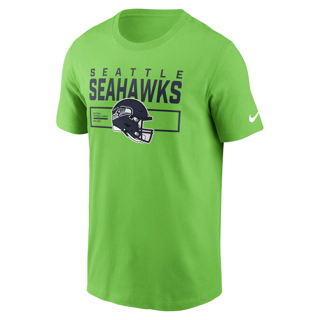 NFL Seattle Seahawks Nike Helmet Essential T-Shirt - Green