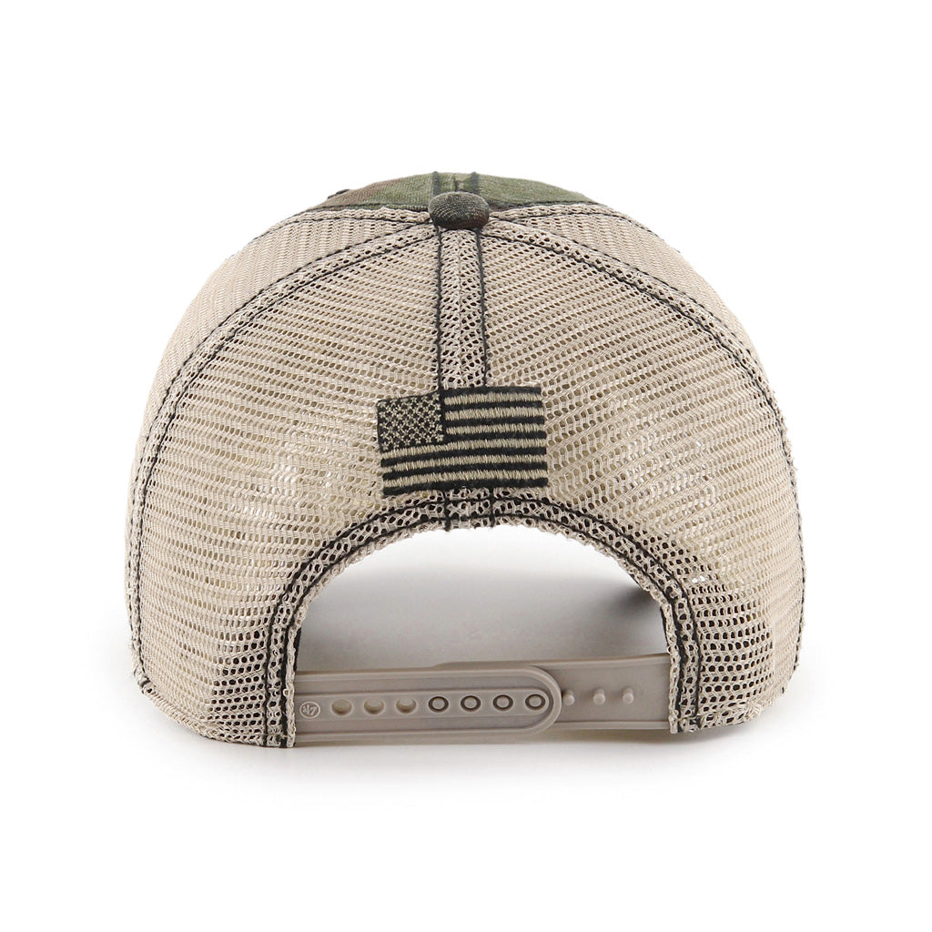 NCAA Arizona Wildcats '47 Sector Mesh Clean Up Trucker Adjustable Hat - Camo