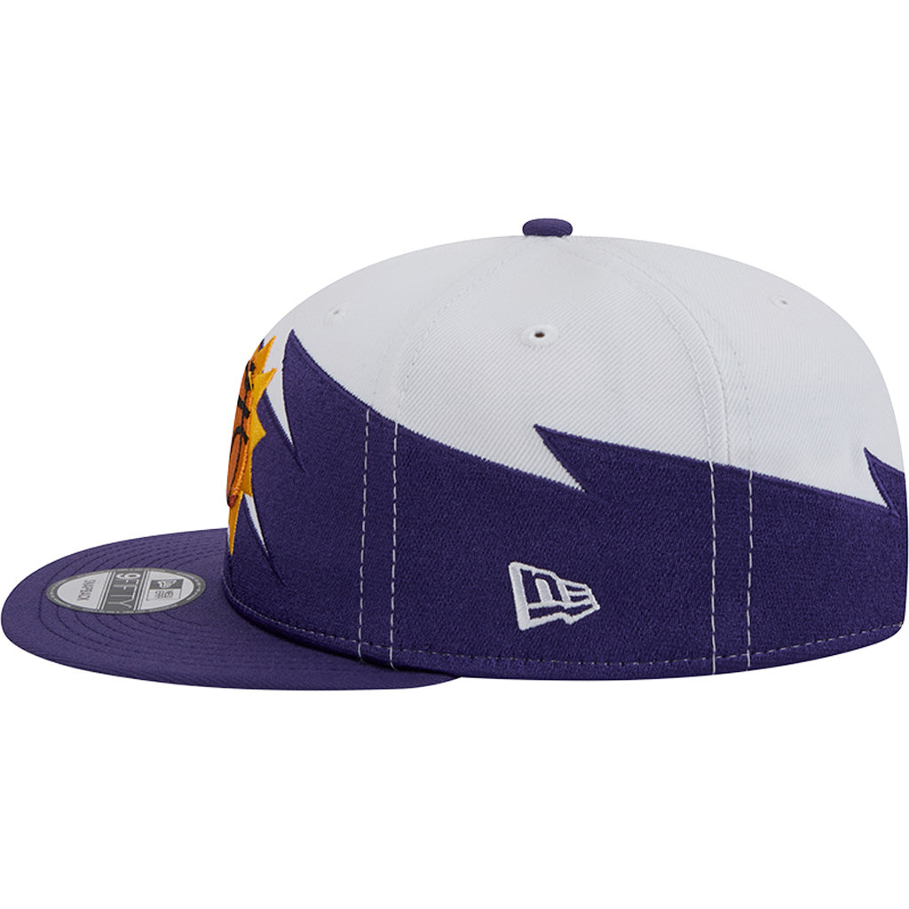 NBA Phoenix Suns New Era Jagged 9FIFTY Snapback Hat - White