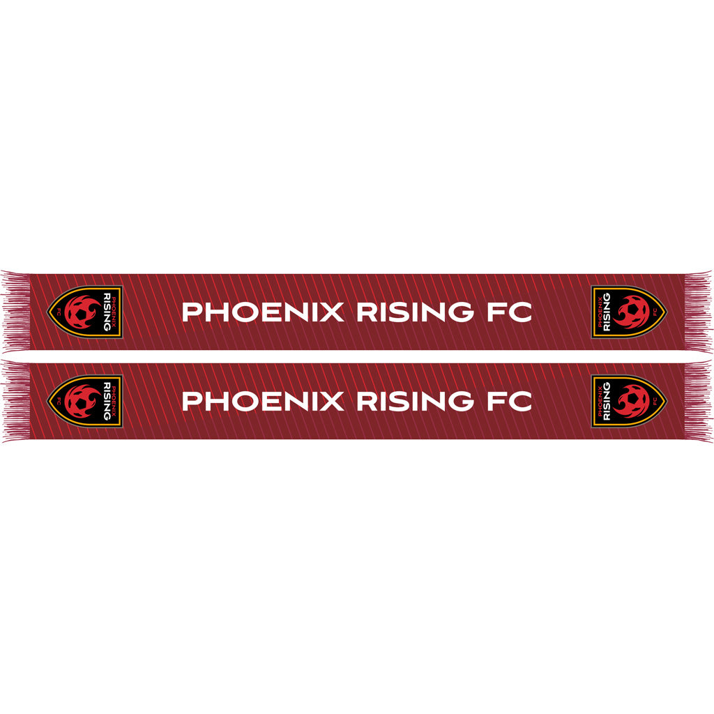 Phoenix Rising Ruffneck 2025 Home Summer Scarf - Red