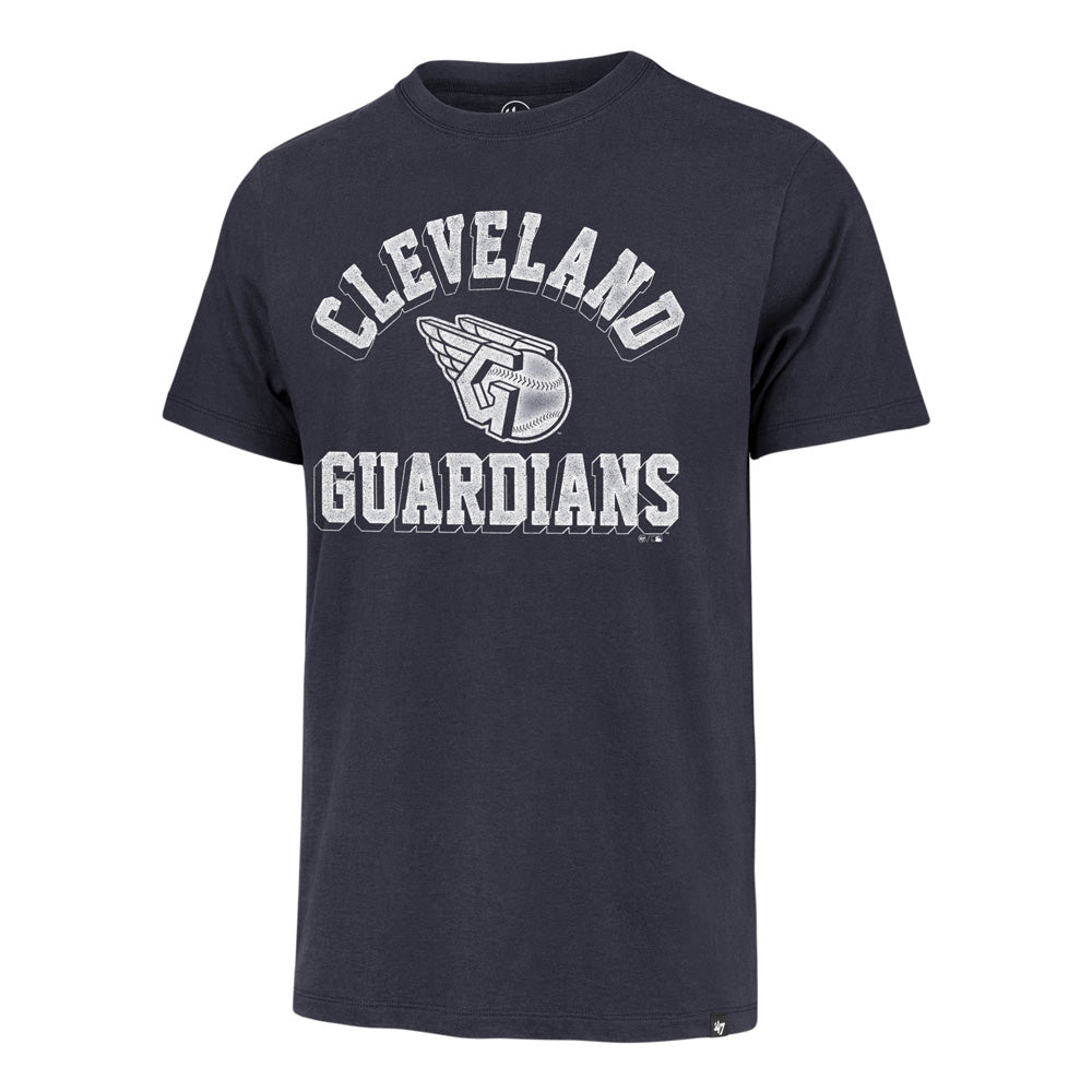 MLB Cleveland Guardians &#39;47 Unmatched Franklin T-Shirt - Navy