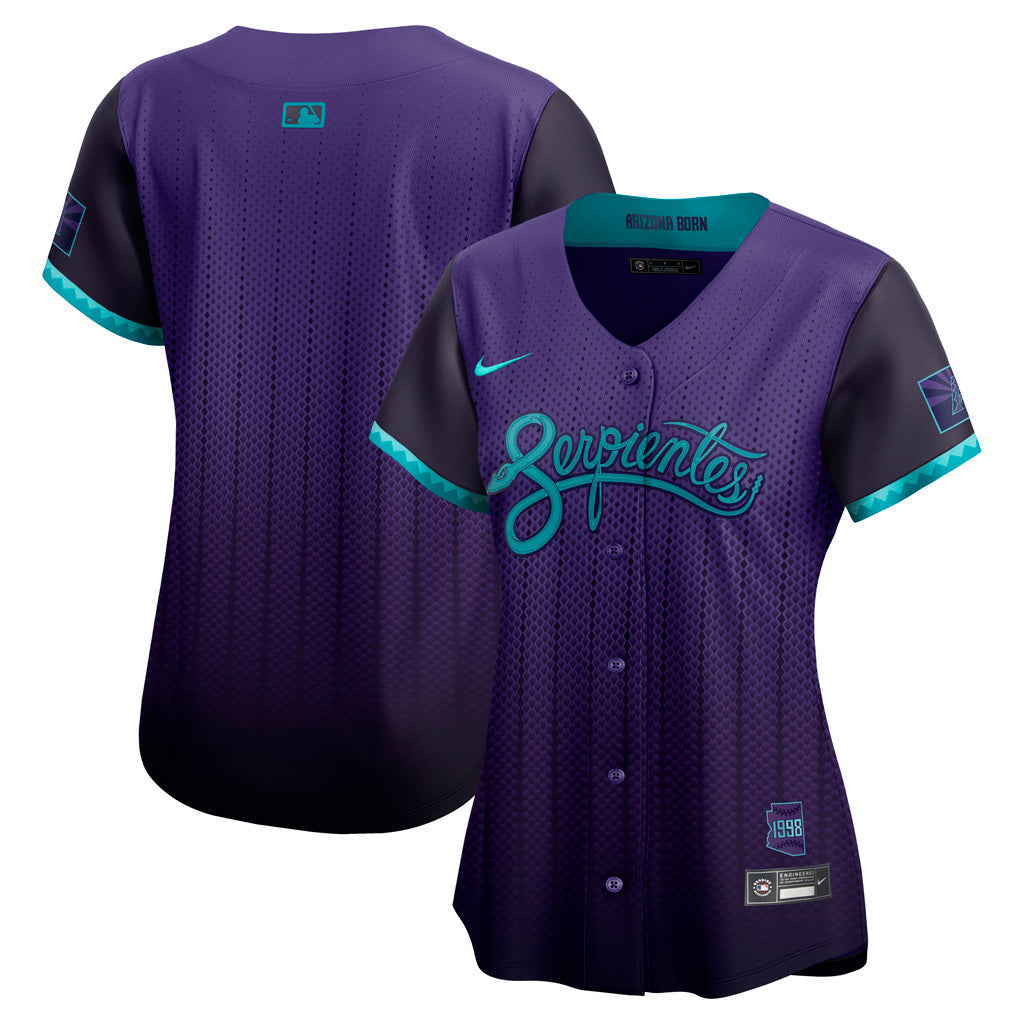 MLB Arizona Diamondbacks Women's Nike 2025 City Connect Limited Jersey - Purple