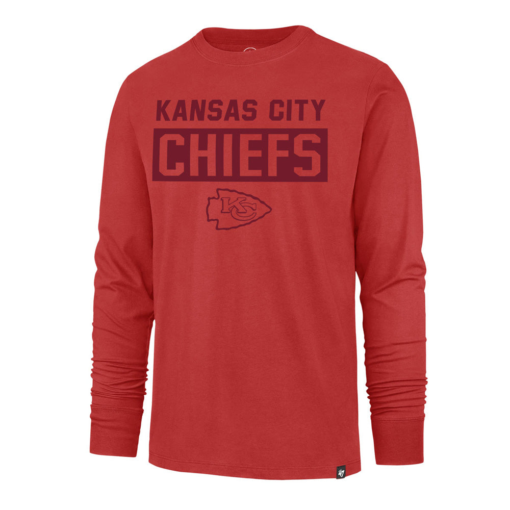 NFL Kansas City Chiefs &#39;47 Iced Framework Long Sleeve Tee