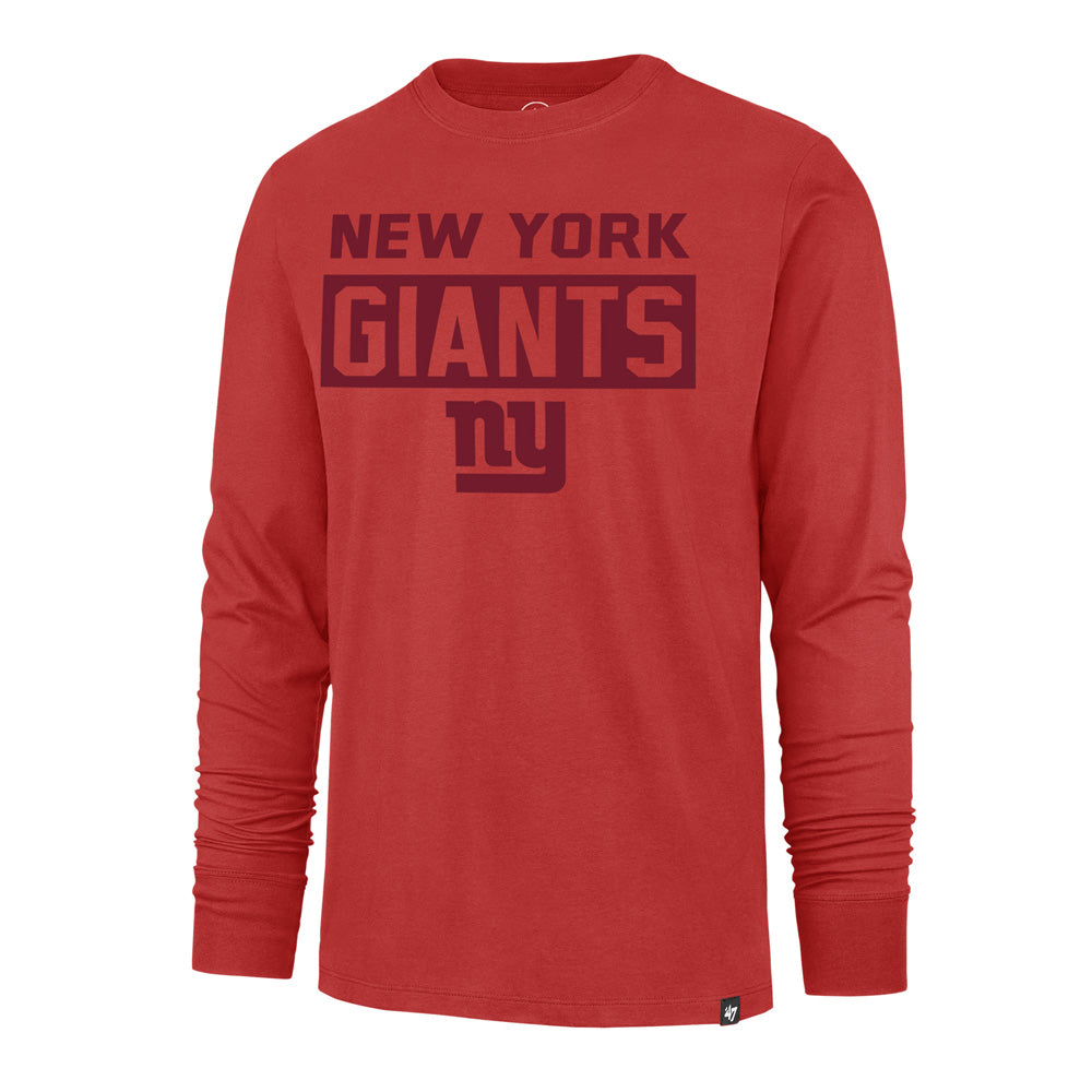NFL New York Giants &#39;47 Iced Framework Long Sleeve Tee