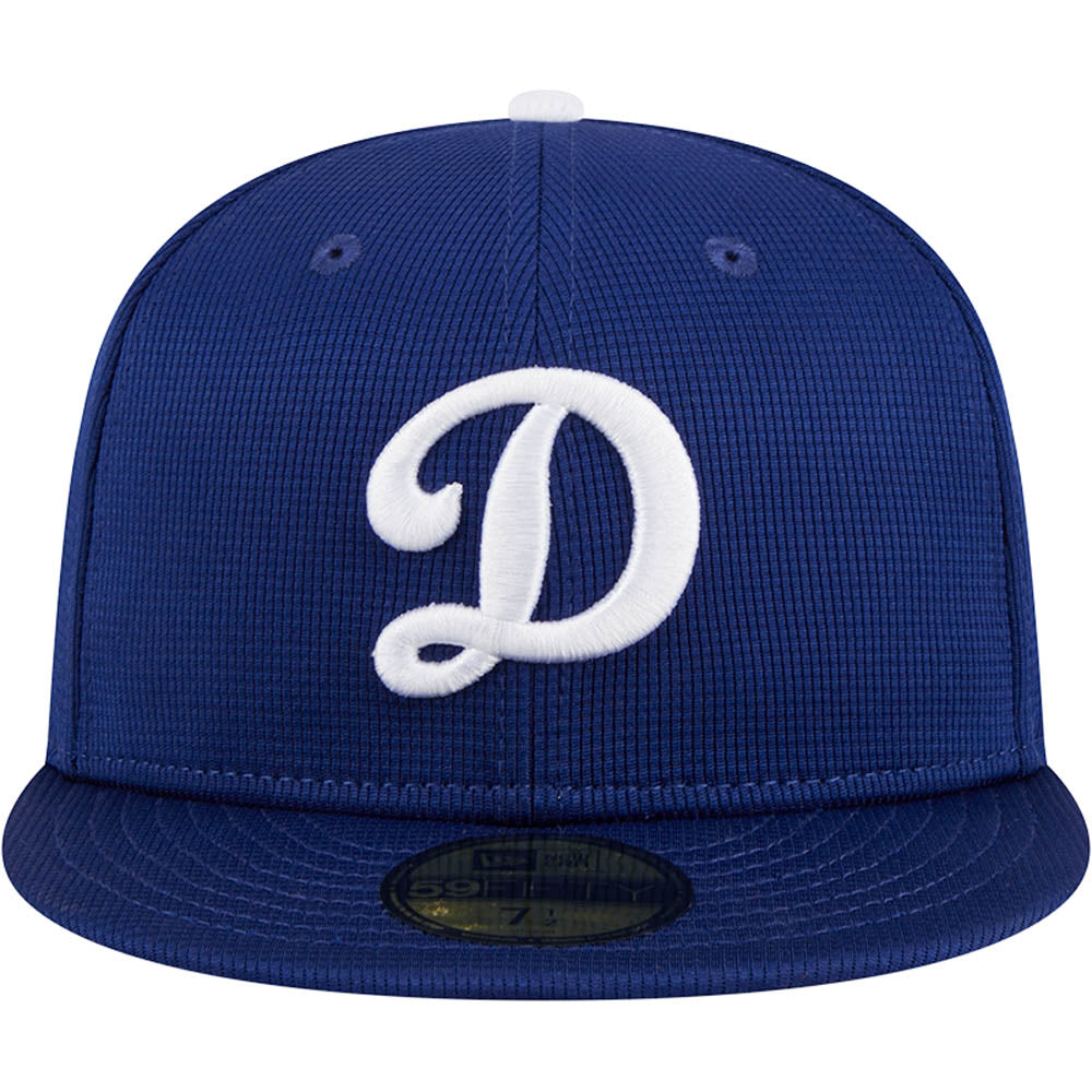 MLB Los Angeles Dodgers New Era 2025 Batting Practice 59FIFTY Fitted Hat - Blue