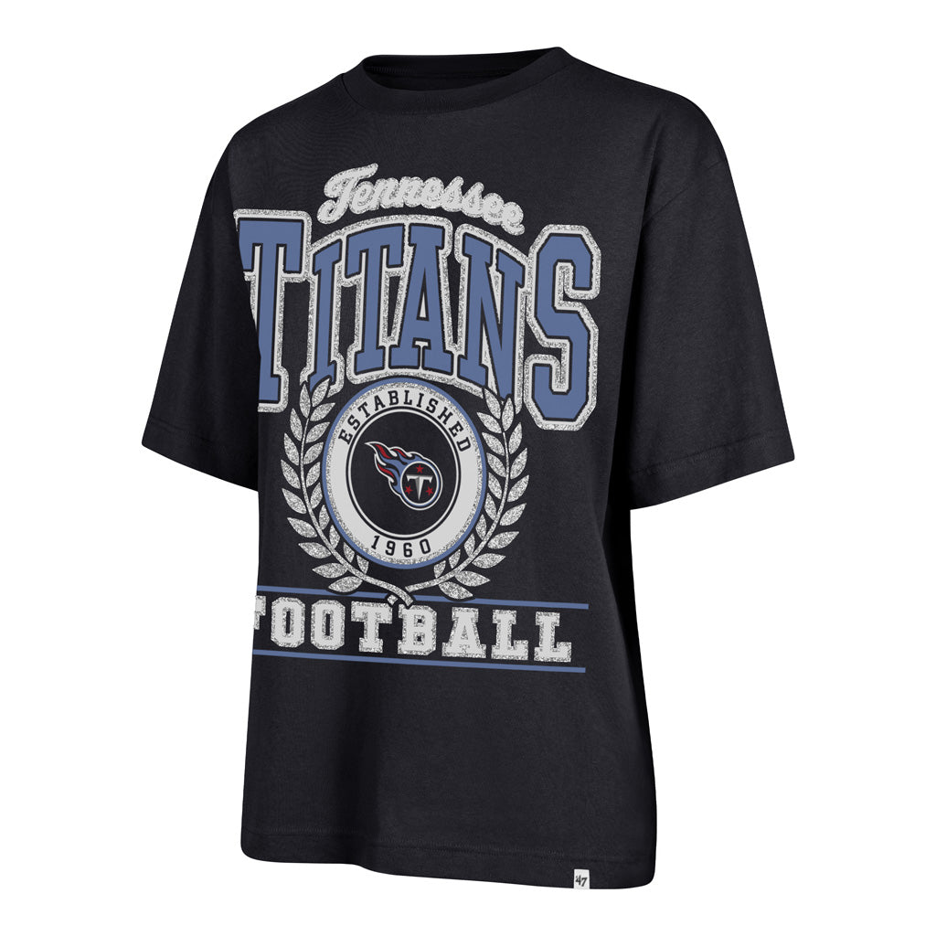 NFL Tennessee Titans Women's '47 Ring True Foundation T-Shirt - Navy
