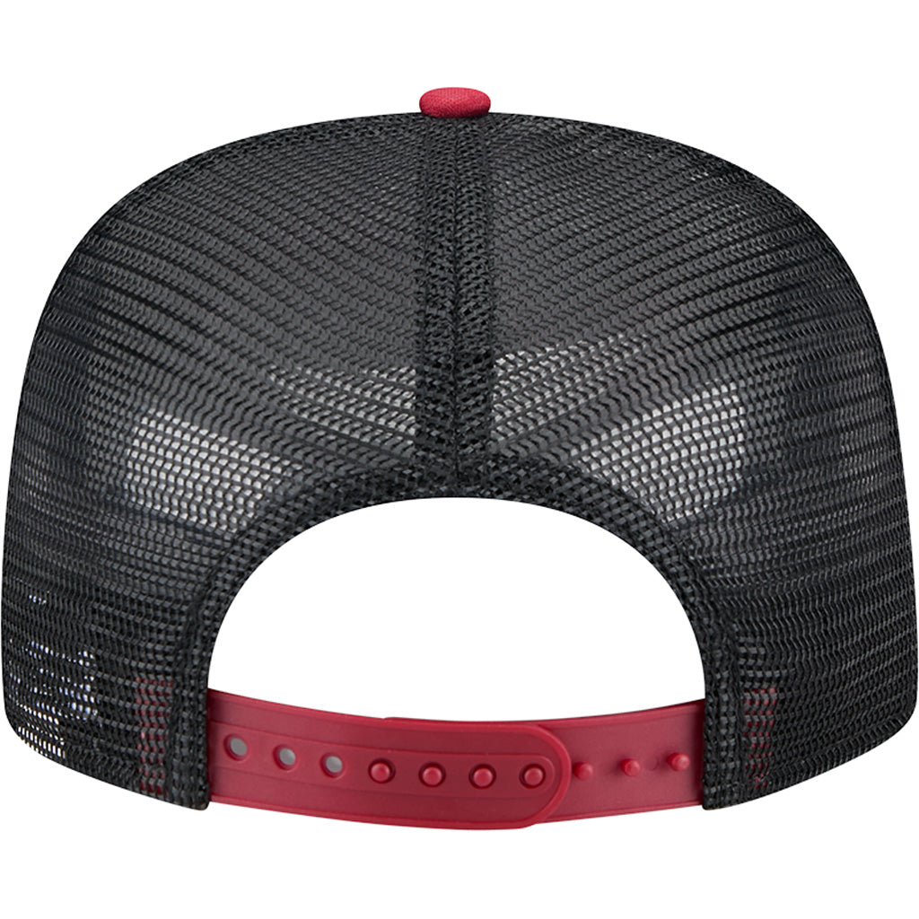 MLB Arizona Diamondbacks New Era Retro Script 9FIFTY A-Frame Snapback Hat - White