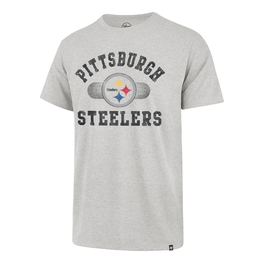 NFL Pittsburgh Steelers &#39;47 Brisk Franklin T-Shirt - Heather Gray