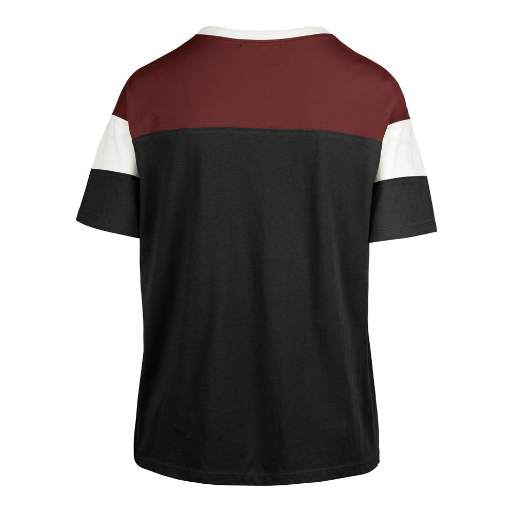 NFL Arizona Cardinals Women's '47 Breezy Time Off T-Shirt - Black