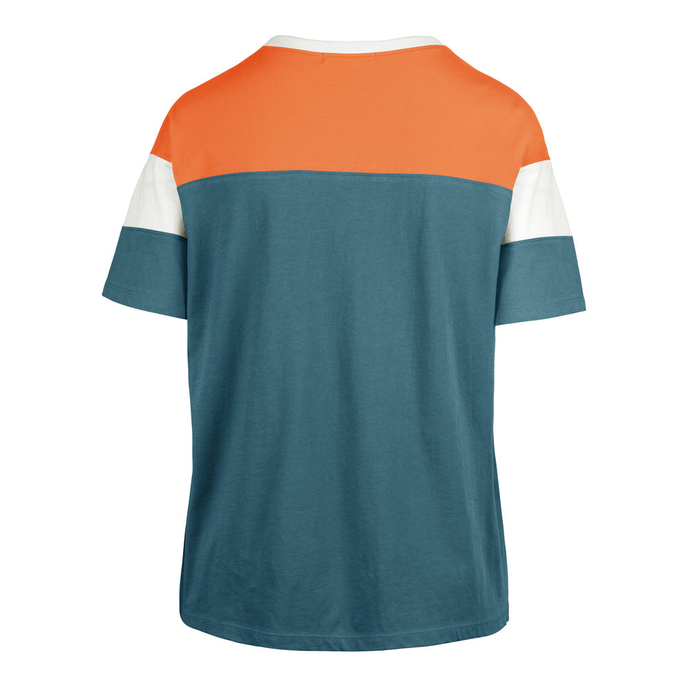 NFL Miami Dolphins Women&#39;s &#39;47 Breezy Time Off Tee