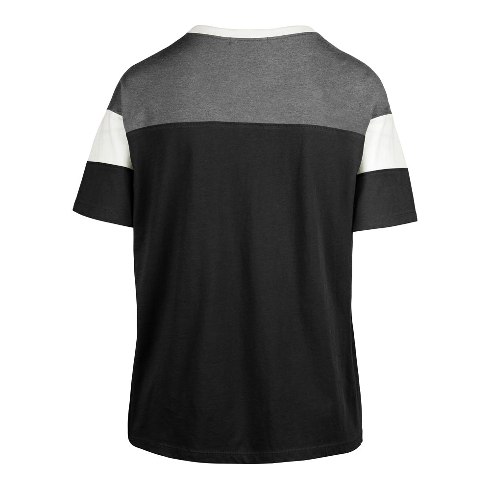NFL Las Vegas Raiders Women&#39;s &#39;47 Breezy Time Off T-Shirt - Black