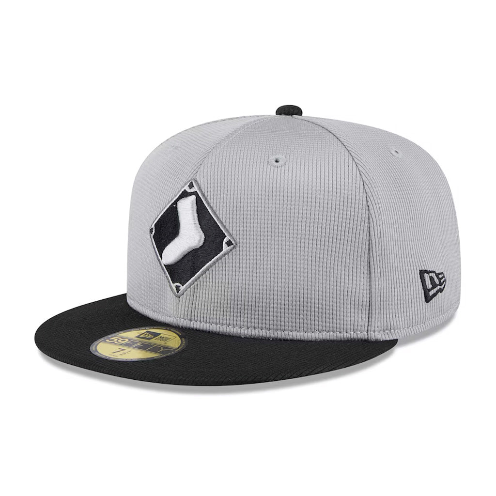 MLB Chicago White Sox New Era 2025 Graphite Batting Practice 59FIFTY Fitted Hat - Graphite