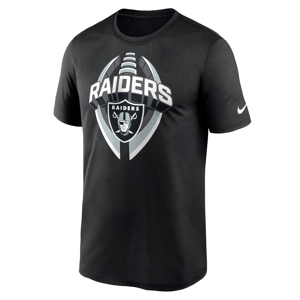 NFL Las Vegas Raiders Nike 2025 Icon Legend T-Shirt - Black