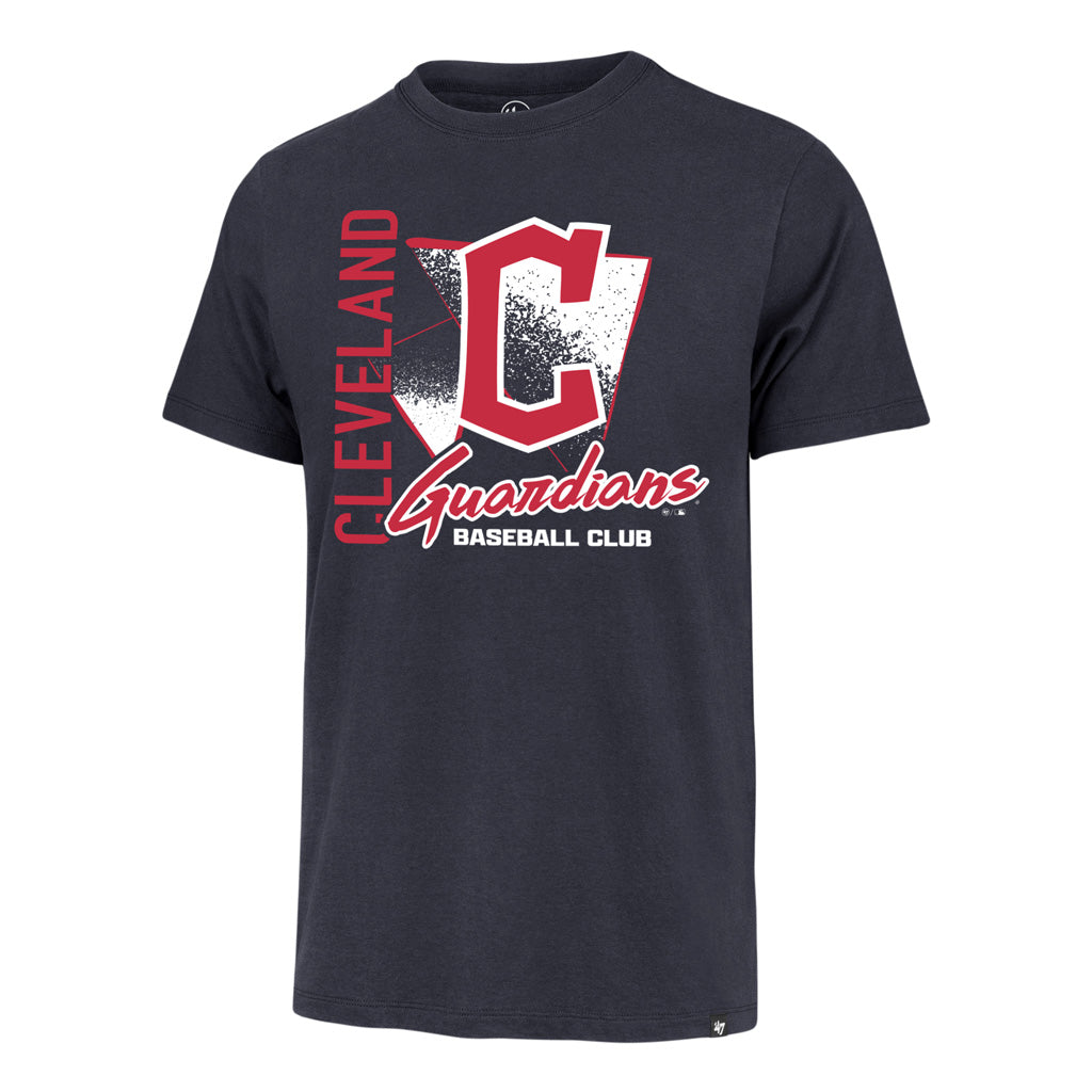 MLB Cleveland Guardians '47 Side Arm Franklin T-Shirt - Navy