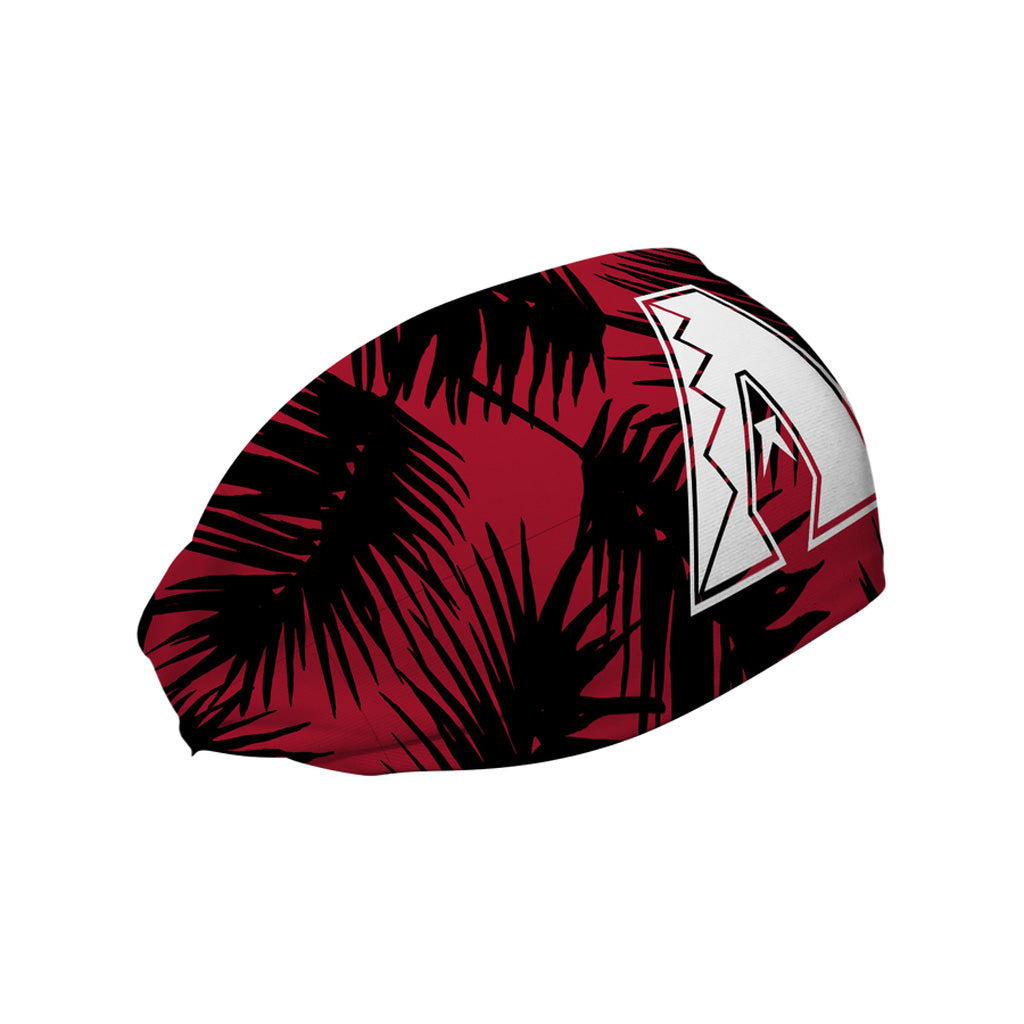 MLB Arizona Diamondbacks Vertical Athletics Big Palm Cap Logo Headband - Red