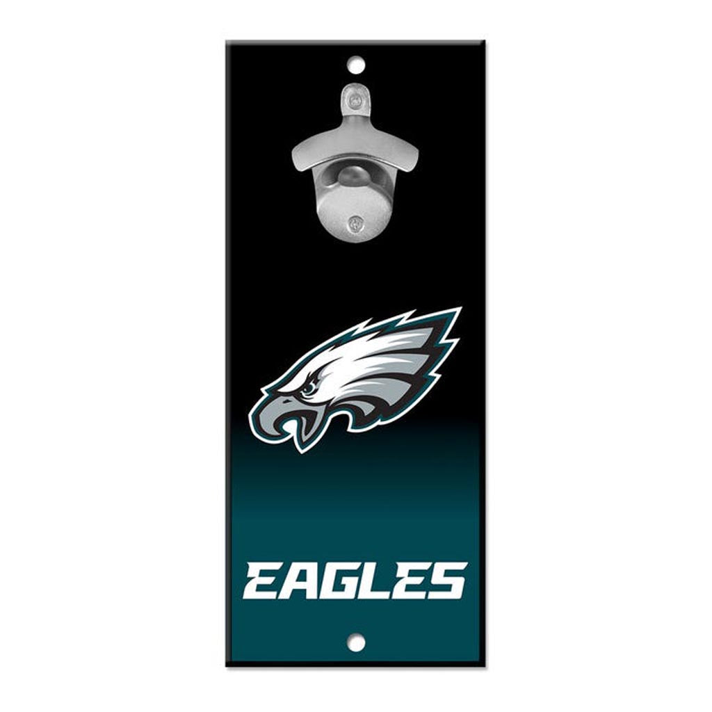 NFL Philadelphia Eagles WinCraft 5" x 12" Ombre Bottle Opener Sign - Green