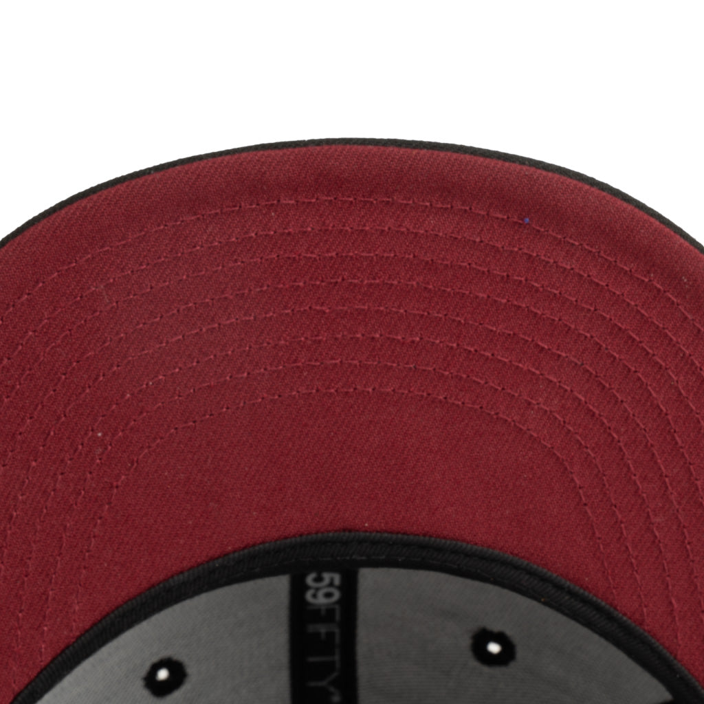 MLB Chicago White Sox New Era Black Roses 59FIFTY Fitted Hat - Black