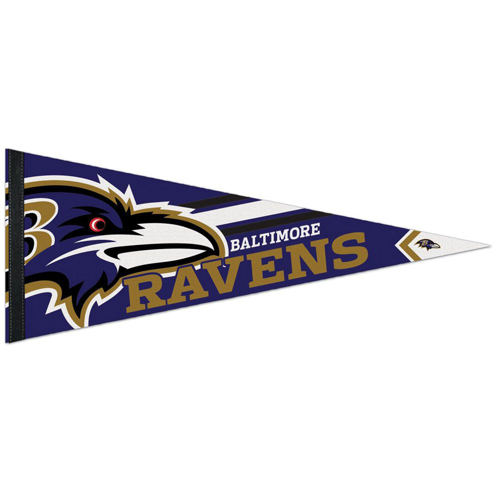 NFL Baltimore Ravens WinCraft Stripe Premium Pennant - Purple