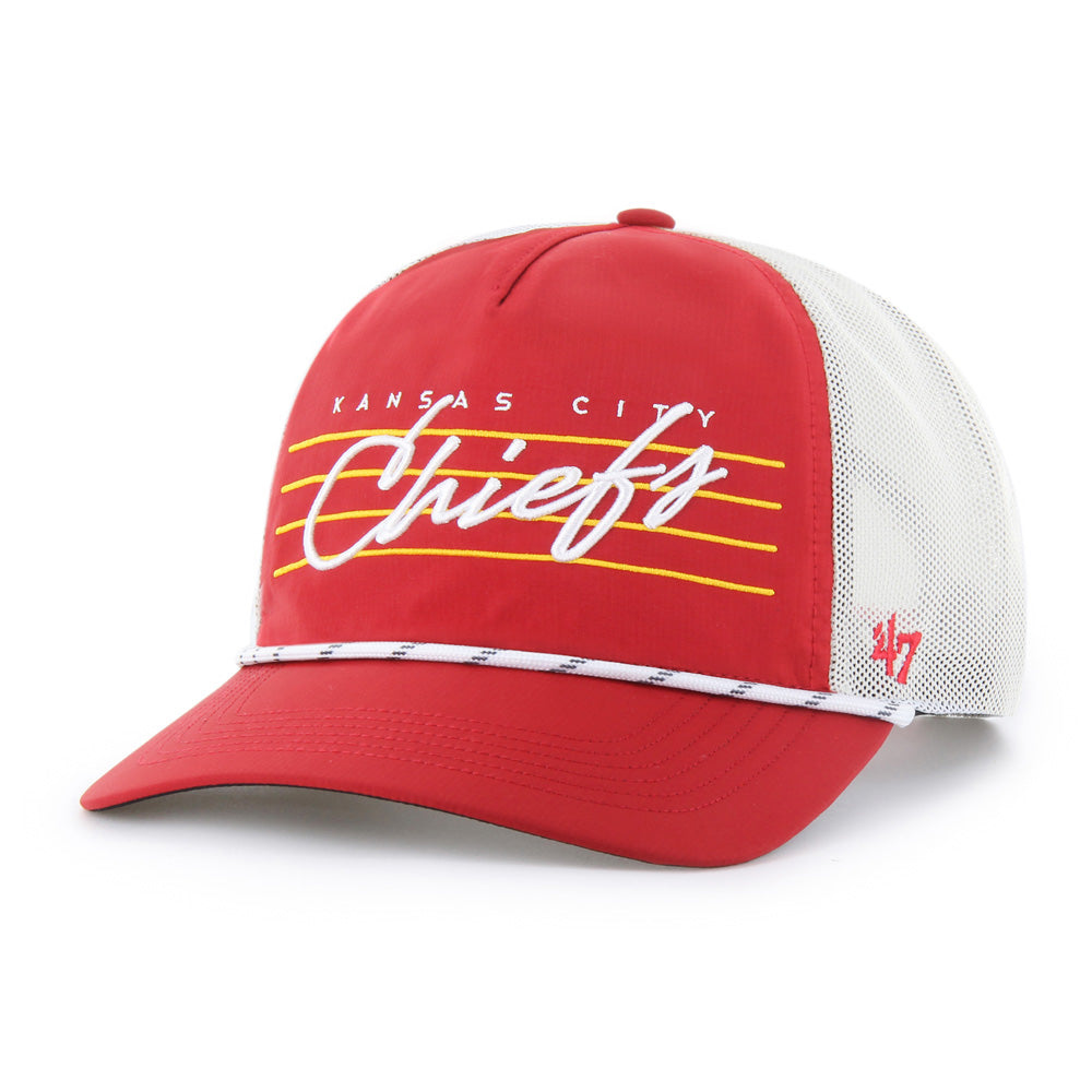 NFL Kansas City Chiefs &#39;47 Downburst Mesh Hitch Adjustable Hat - Red