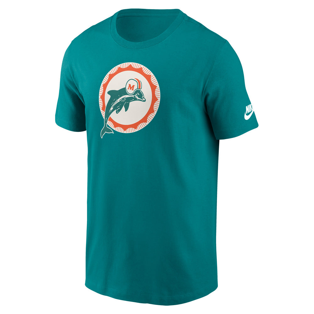 NFL Miami Dolphins Nike Rewind Essential T-Shirt - Aquamarine