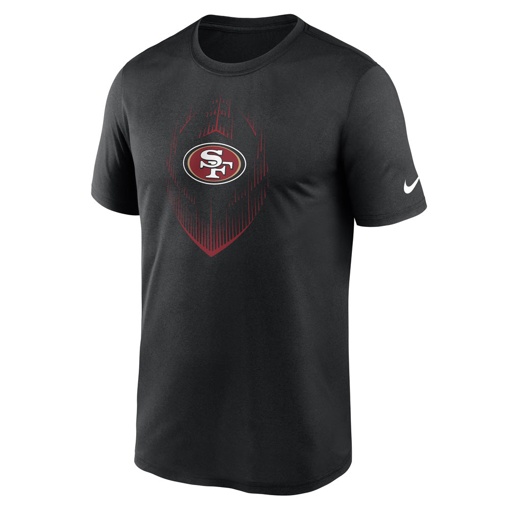 NFL San Francisco 49ers Nike 2024 Icon Legend T-Shirt - Black